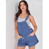 imageANRABESS Overalls for Women Denim Shorts Overalls 2025 Summer Casual Loose Fit Adjustable Rompers Jean jumpsuit Bib ShortallsBlue