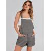 imageANRABESS Overalls for Women Denim Shorts Overalls 2025 Summer Casual Loose Fit Adjustable Rompers Jean jumpsuit Bib ShortallsDeep Gray