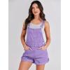 imageANRABESS Overalls for Women Denim Shorts Overalls 2025 Summer Casual Loose Fit Adjustable Rompers Jean jumpsuit Bib ShortallsPurple