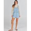imageANRABESS Overalls for Women Denim Shorts Overalls 2025 Summer Casual Loose Fit Adjustable Rompers Jean jumpsuit Bib ShortallsWashed Azure