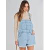 imageANRABESS Overalls for Women Denim Shorts Overalls 2025 Summer Casual Loose Fit Adjustable Rompers Jean jumpsuit Bib ShortallsWashed Azure