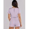 imageANRABESS Romper for Women Short Sleeve Summer Tshirt One Piece Jumpsuit Beach Vacation Travel Outfits 2025 Dressy ClothesPurple