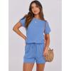 imageANRABESS Rompers for Women Summer 2025 Casual Dressy One Piece Tshirt Short Pants Jumpsuit Beach Vacation Outfit Clothes04 Sky