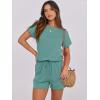 imageANRABESS Rompers for Women Summer 2025 Casual Dressy One Piece Tshirt Short Pants Jumpsuit Beach Vacation Outfit ClothesLake