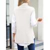 imageANRABESS Sweater Vest Women Turtleneck Sleeveless Loose Fit Pullover Knit Spilt Tank Tops 2025 Casual Trendy Fall OutfitsWhite