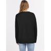 imageANRABESS Sweaters for Women 2025 Fall Long Sleeve Casual Loose Fit Knitted High Low Hem Basic Pullover Sweater TopsBlack