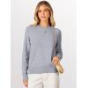 imageANRABESS Sweaters for Women 2025 Long Sleeve Crewneck Loose Fit Lightweight Knit Basic Fall Sweater OutfitsGrey