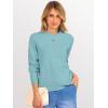 imageANRABESS Sweaters for Women 2025 Long Sleeve Crewneck Loose Fit Lightweight Knit Basic Fall Sweater OutfitsLight Blue