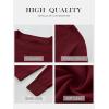 imageANRABESS Sweaters for Women 2025 Long Sleeve Crewneck Loose Fit Lightweight Knit Basic Fall Sweater OutfitsRed
