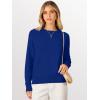imageANRABESS Sweaters for Women 2025 Long Sleeve Crewneck Loose Fit Lightweight Knit Basic Fall Sweater OutfitsRoyal Blue