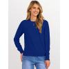 imageANRABESS Sweaters for Women 2025 Long Sleeve Crewneck Loose Fit Lightweight Knit Basic Fall Sweater OutfitsRoyal Blue