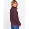 imageANRABESS Sweaters for Women Oversized Long Sleeve Turtleneck Cable Knit Casual Loose Pullover Tops 2025 Fall Trendy OutfitsBurgundy