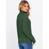 imageANRABESS Sweaters for Women Oversized Long Sleeve Turtleneck Cable Knit Casual Loose Pullover Tops 2025 Fall Trendy OutfitsDeep Green