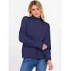imageANRABESS Sweaters for Women Oversized Long Sleeve Turtleneck Cable Knit Casual Loose Pullover Tops 2025 Fall Trendy OutfitsNavy Blue