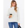 imageANRABESS Sweaters for Women Oversized Long Sleeve Turtleneck Cable Knit Casual Loose Pullover Tops 2025 Fall Trendy OutfitsOffwhite