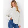 imageANRABESS Sweaters for Women Oversized Long Sleeve Turtleneck Cable Knit Casual Loose Pullover Tops 2025 Fall Trendy OutfitsOffwhite
