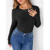 imageANRABESS Women Long Sleeve Thermal Shirt Fleece Tops 2025 Fall Winter Crew Neck Casual Base Layer TShirts Warm UndershirtsBlack