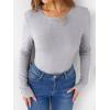 imageANRABESS Women Long Sleeve Thermal Shirt Fleece Tops 2025 Fall Winter Crew Neck Casual Base Layer TShirts Warm UndershirtsGrey