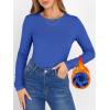 imageANRABESS Women Long Sleeve Thermal Shirt Fleece Tops 2025 Fall Winter Crew Neck Casual Base Layer TShirts Warm UndershirtsRoyal Blue