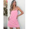 imageANRABESS Women Summer Dress 2025 Beach Vacation Outfits Tennis Athletic Workout Romper Dress Built in Shorts Travel ClothesLight Pink