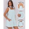 imageANRABESS Women Summer Dress 2025 Beach Vacation Outfits Tennis Athletic Workout Romper Dress Built in Shorts Travel ClothesMint Green