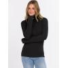 imageANRABESS Women Turtleneck Top Long Sleeve Thermal Shirts Slim Fitted Basic Layer 2025 Fall Winter OutfitsBlack