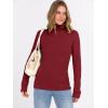 imageANRABESS Women Turtleneck Top Long Sleeve Thermal Shirts Slim Fitted Basic Layer 2025 Fall Winter OutfitsRed