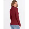imageANRABESS Women Turtleneck Top Long Sleeve Thermal Shirts Slim Fitted Basic Layer 2025 Fall Winter OutfitsRed