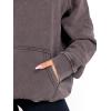 imageANRABESS Womens Acid Wash Hoodie Oversized Long Sleeve 2025 Fall Fashion SweatshirtsLight Coffee