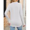 imageANRABESS Womens Long Sleeve Shirts V Neck Business Casual Work Tunic Tops Basic Tees 2025 Fall OutfitsWhite