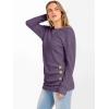 imageANRABESS Womens Long Sleeve Tunic Top 2025 Fall Sweaters Lightweight Ribbed Knit Buttons Shirts Casual Work OutfitsPurple