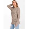 imageANRABESS Womens Long Sleeve Tunic Top 2025 Fall Sweaters Lightweight Ribbed Knit Buttons Shirts Casual Work OutfitsTan