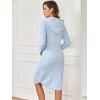 imageANRABESS Womens Nightgown Fuzzy Fleece Long Sleeve Hooded Night Gown Knit House Dress with Pocket 2025 Fall Winter LoungewearHeather Blue