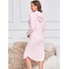 imageANRABESS Womens Nightgown Fuzzy Fleece Long Sleeve Hooded Night Gown Knit House Dress with Pocket 2025 Fall Winter LoungewearHeather Pink
