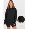 imageANRABESS Womens Oversized Hoodies Long Sleeve Fleece Side Slit Hooded Sweatshirts Pullover 2025 Fall Outfits Y2K ClothesBlack