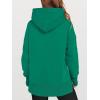 imageANRABESS Womens Oversized Hoodies Long Sleeve Fleece Side Slit Hooded Sweatshirts Pullover 2025 Fall Outfits Y2K ClothesGreen