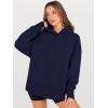imageANRABESS Womens Oversized Hoodies Long Sleeve Fleece Side Slit Hooded Sweatshirts Pullover 2025 Fall Outfits Y2K ClothesNavy Blue