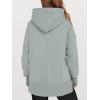 imageANRABESS Womens Oversized Hoodies Long Sleeve Fleece Side Slit Hooded Sweatshirts Pullover 2025 Fall Outfits Y2K ClothesSage Green