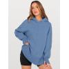 imageANRABESS Womens Oversized Hoodies Long Sleeve Fleece Side Slit Hooded Sweatshirts Pullover 2025 Fall Outfits Y2K ClothesSky Blue