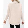 imageANRABESS Womens Oversized Sweater Turtleneck Long Sleeve Casual Knit Tunic Pullover Sweaters Tops 2025 Fall Winter OutfitsAlmond