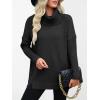 imageANRABESS Womens Oversized Sweater Turtleneck Long Sleeve Casual Knit Tunic Pullover Sweaters Tops 2025 Fall Winter OutfitsBlack