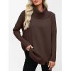 imageANRABESS Womens Oversized Sweater Turtleneck Long Sleeve Casual Knit Tunic Pullover Sweaters Tops 2025 Fall Winter OutfitsCoffee