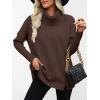 imageANRABESS Womens Oversized Sweater Turtleneck Long Sleeve Casual Knit Tunic Pullover Sweaters Tops 2025 Fall Winter OutfitsCoffee