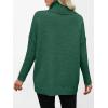 imageANRABESS Womens Oversized Sweater Turtleneck Long Sleeve Casual Knit Tunic Pullover Sweaters Tops 2025 Fall Winter OutfitsForest Green