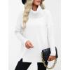 imageANRABESS Womens Oversized Sweater Turtleneck Long Sleeve Casual Knit Tunic Pullover Sweaters Tops 2025 Fall Winter OutfitsWhite