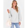 imageANRABESS Womens Oversized Sweatshirts Quarter Zip Long Sleeve Comfy Casual Boxy Pullover Tops 2025 Fall Trendy Y2K OutfitsLight Grey