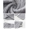 imageANRABESS Womens Ribbed Knit Lounge Pajama Pants Soft Fuzzy Comfy Straight Leg Drawstring Fall Loose Pj Bottoms with PocketsGrey