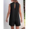 imageANRABESS Womens Romper Casual Loose Sleeveless 2025 Summer One Piece Outfit Crewneck Short Jumpsuit Overall Outfits ampamp PocketsBlack