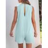 imageANRABESS Womens Romper Casual Loose Sleeveless 2025 Summer One Piece Outfit Crewneck Short Jumpsuit Overall Outfits ampamp PocketsMint Green
