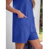 imageANRABESS Womens Romper Casual Loose Sleeveless 2025 Summer One Piece Outfit Crewneck Short Jumpsuit Overall Outfits ampamp PocketsRoyal Blue